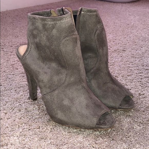 Michael Kors Shoes - Michael Kors Suede open toe bootie Michael Kors Shoes - Michael Kors Suede open toe bootie